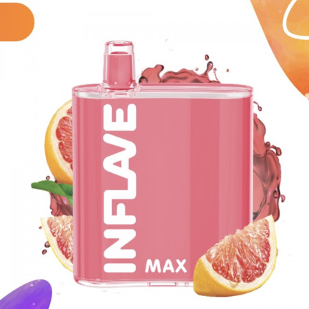 Электронная сигарета Inflave Max 4000 затяжек Нежный Грейпфрут