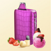 Электронная сигарета PuffMi Dura 9000 Клубника Банан Мороженое